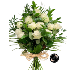 Ramillete en Rosas Blancas